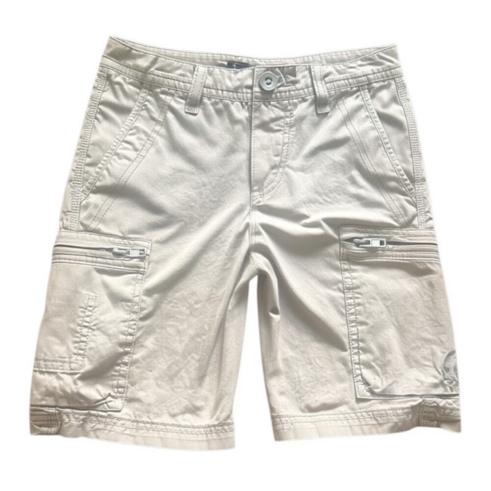 Quiksilver Boys Khaki Cargo Shorts - 22